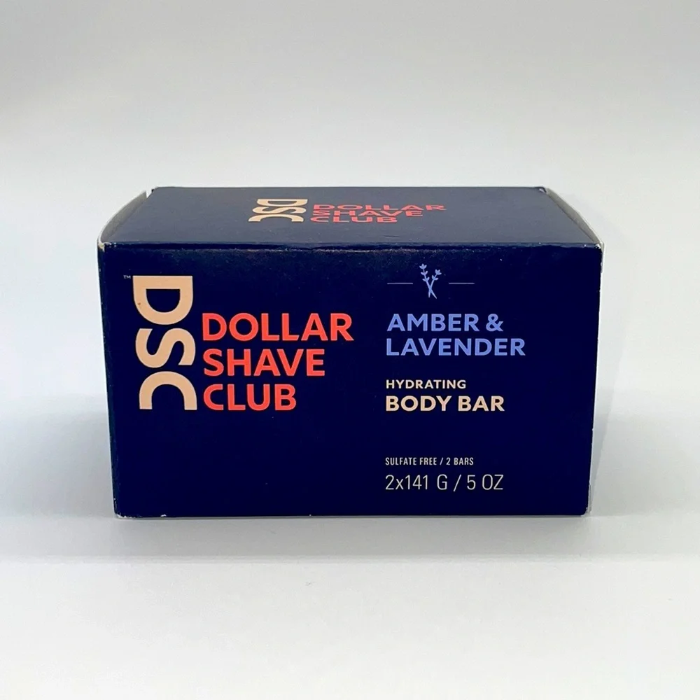 Dollar Shave Club Hydrating Body Bars Body wash in bar form Amber & Lavender